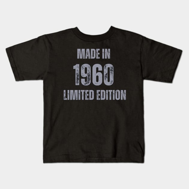 Vintage Made in 1960, Limited Edition  , Gift for Mom Dad Birthday Kids T-Shirt by Mary_Momerwids